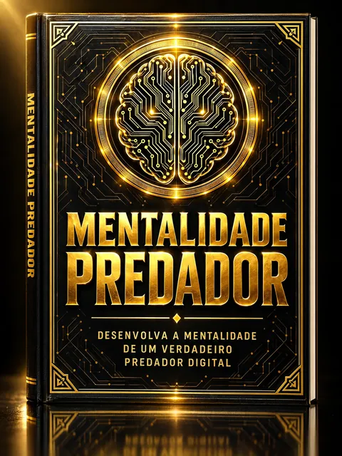 Livro Mentalidade Predador em 3D