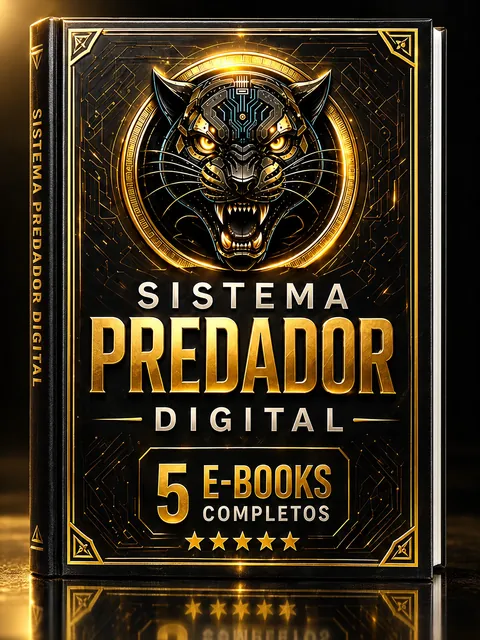 Livro Sistema Predador Digital em 3D